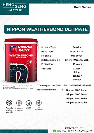 Nippon Weatherbond Ultimate
